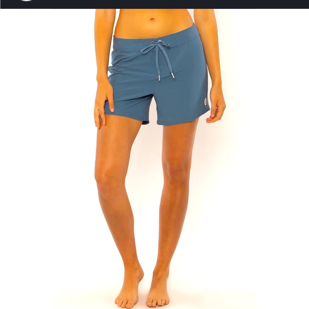 Sisstrevolution Blue Board Shorts - Baja Bliss 5”